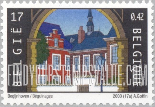 FindYourStampsValue: UNESCO World Heritage Sites: Flemish Béguinages