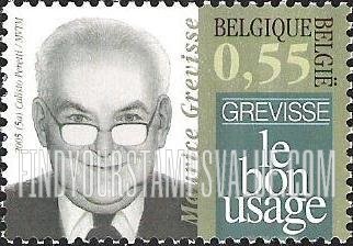 FindYourStampsValue: Linguists: Maurice Grevisse (1895-1980), French language grammarian