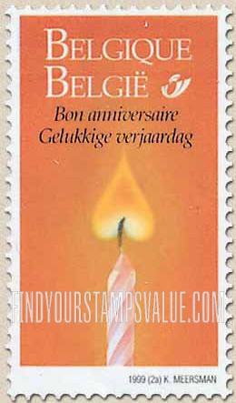 FindYourStampsValue: Greetings Stamps: Burning candle