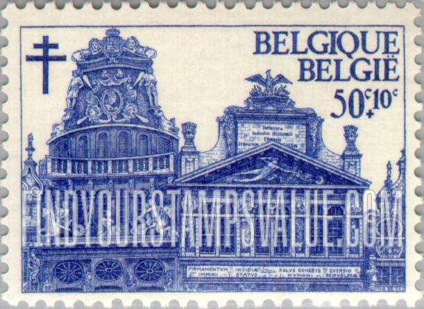 FindYourStampsValue: Semi-Postal: Boatmen’s and Archers’ Guild Halls