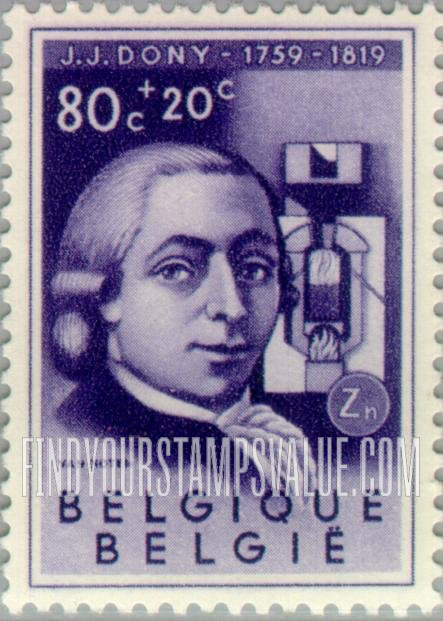 FindYourStampsValue: Semi-Postal: Jean-Jacques Dony
