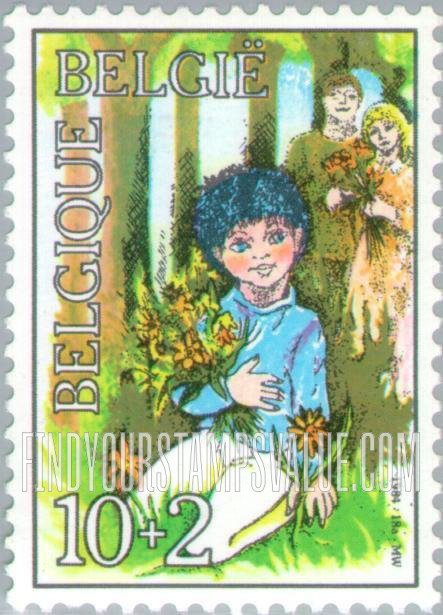 FindYourStampsValue: Semi-Postal: Child with Parents