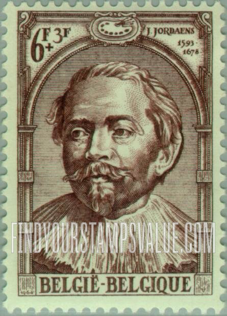 FindYourStampsValue: Semi-Postal, Portraits: Jacob Jordaens