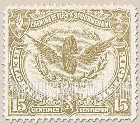 FindYourStampsValue: Parcel Post and Railway: Winged Wheel