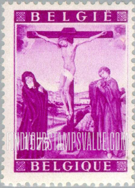 FindYourStampsValue: Semi-Postal, Rogier van der Weyden Paintings: Christ on the Cross