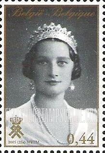 FindYourStampsValue: Queen Astrid (1905-35): Wearing tiara