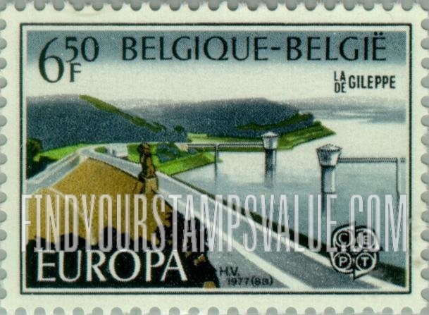 FindYourStampsValue: Gileppe Dam, Jalhay