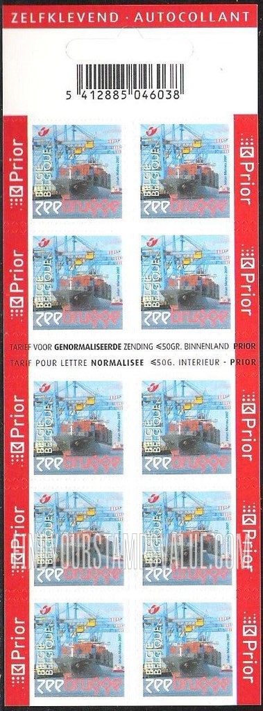 FindYourStampsValue: Port of Zeebrugge, Centenary