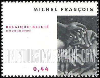 FindYourStampsValue: Contemporary Art: eu de Mains, by Michel François
