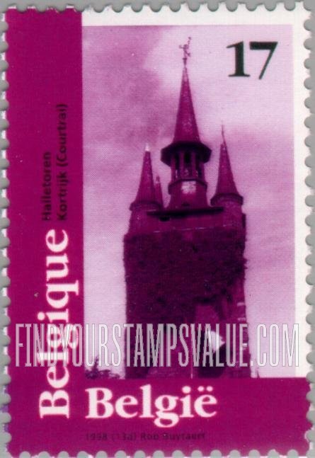 FindYourStampsValue: European Heritage Days: Halletoren, Kortrijk