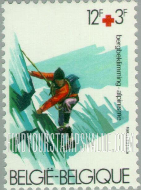 FindYourStampsValue: Semi-Postal: Mountain Climbing