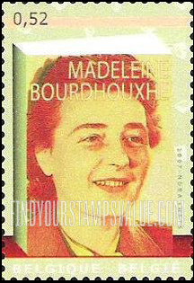FindYourStampsValue: Female Writers: Madeleine Bourdouxhe (1906-96), novelist
