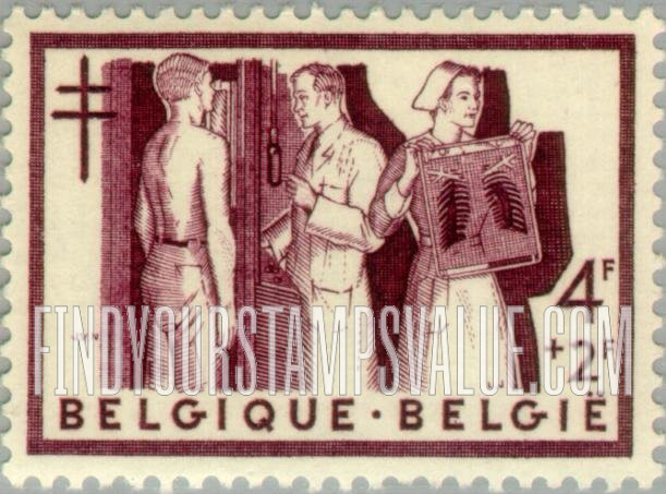FindYourStampsValue: Semi-Postal: X-Ray examination