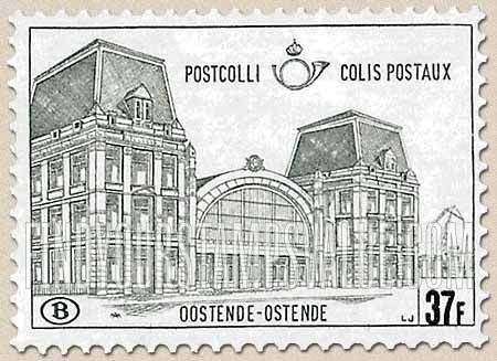 FindYourStampsValue: Parcel Post and Railway: Ostend Station