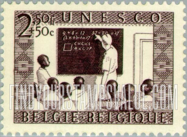 FindYourStampsValue: Semi-Postal: Colonial Instructor and Class