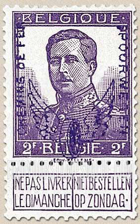 FindYourStampsValue: Parcel Post and Railway: King Albert I