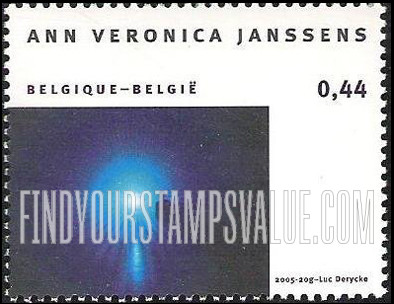 FindYourStampsValue: Contemporary Art: Représentation d’un Corps Rond, by Ann Veronica Janssens