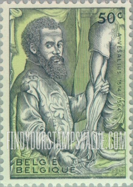 FindYourStampsValue: Andreas Vesalius (1514-64), Anatomist