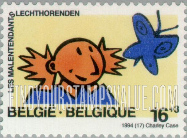 FindYourStampsValue: Semi-Postal, Solidarity: Hearing-impaired person