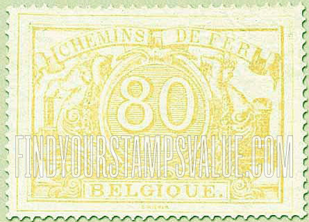 FindYourStampsValue: Parcel Post and Railway: Numeral