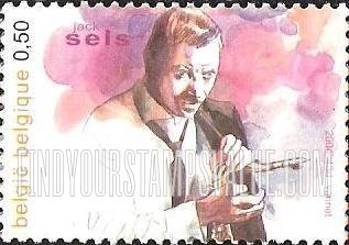 FindYourStampsValue: Jazz Musicians: Jack Sels (1922-70), saxophonist