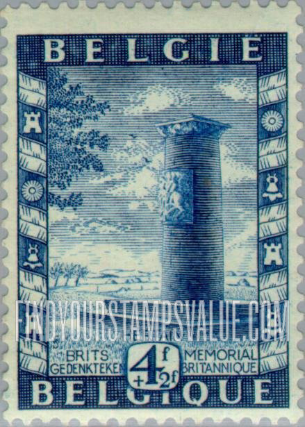 FindYourStampsValue: Semi-Postal: British Memorial