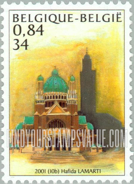 FindYourStampsValue: Houses of Worship: Koekelberg Basilica