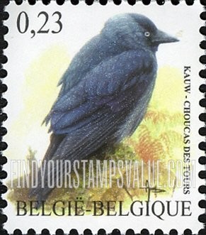 FindYourStampsValue: Bird: Choucas des Tours
