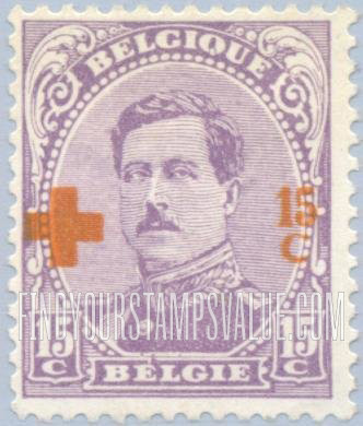 FindYourStampsValue: Semi-Postal: Albert I