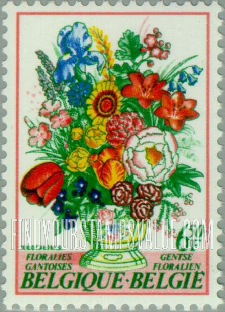 FindYourStampsValue: Ghent Flower Show, April 19-27: Summer flowers