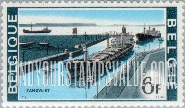 FindYourStampsValue: Barges in Zandvliet locks