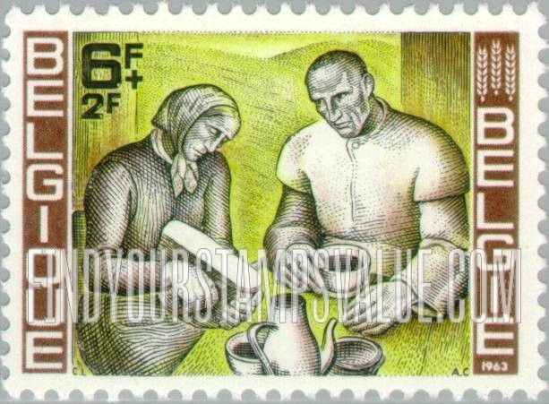FindYourStampsValue: Semi-Postal: “Bread”, by Anton Carte