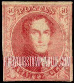 FindYourStampsValue: King Leopold I