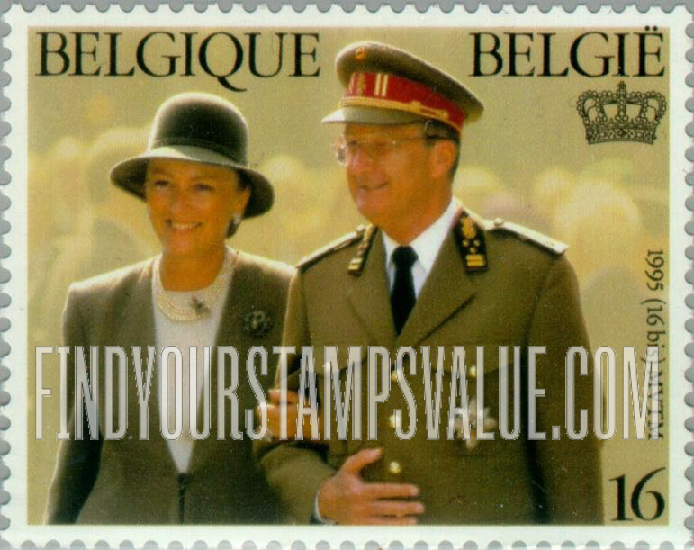 FindYourStampsValue: King’s Day: King Albert II and Queen Paola