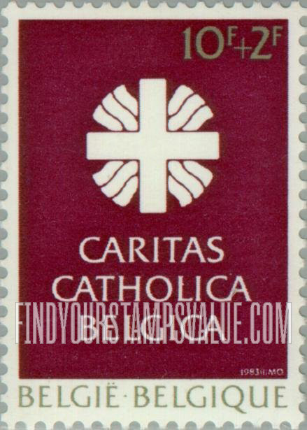 FindYourStampsValue: Semi-Postal: 50th Anniversary of Catholic Charities
