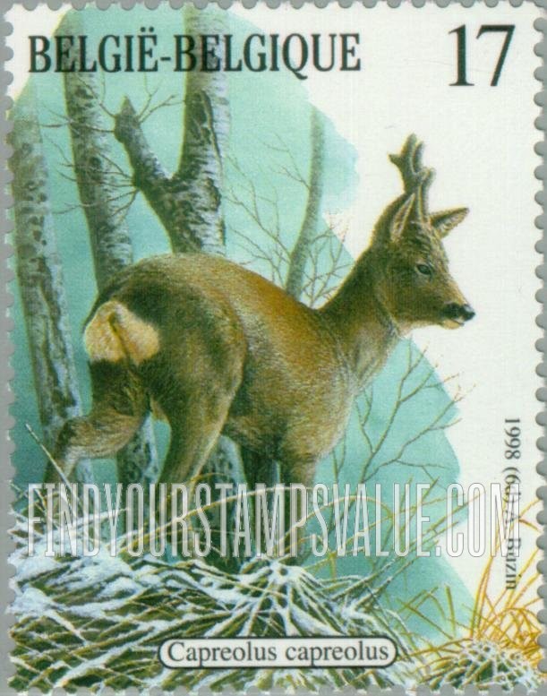 FindYourStampsValue: Wildlife: Capreolus capreolus