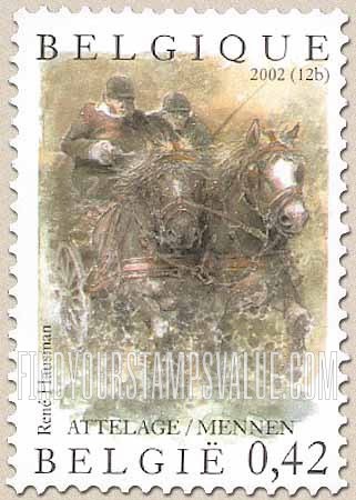 FindYourStampsValue: Horses: Driving