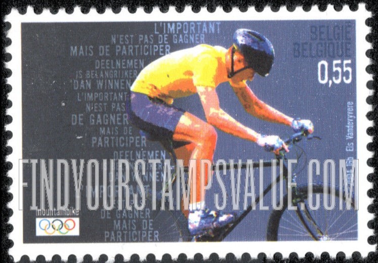 FindYourStampsValue: 2004 Summer Olympics, Athens: Mountain biking