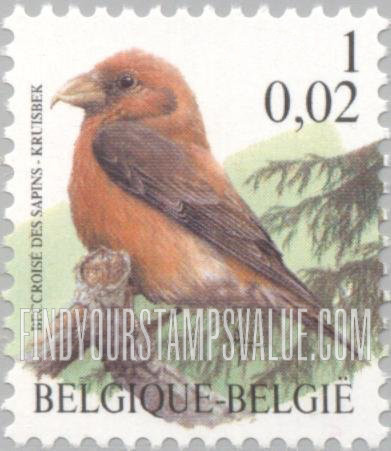 FindYourStampsValue: Bird: Beccroisé des sapins