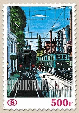 FindYourStampsValue: Parcel Post and Railway, Electric Locomotives: BB-120