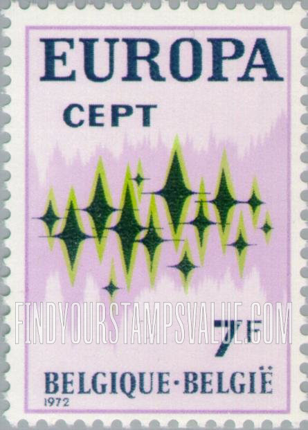 FindYourStampsValue: Europa, 1972