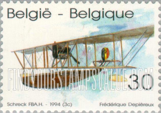 FindYourStampsValue: Airplanes: Schreck FBA-H