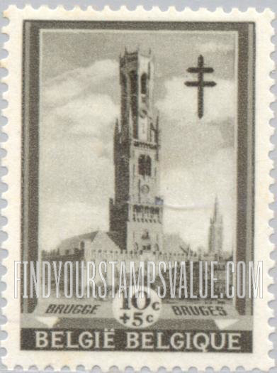FindYourStampsValue: Semi-Postal: Bruges