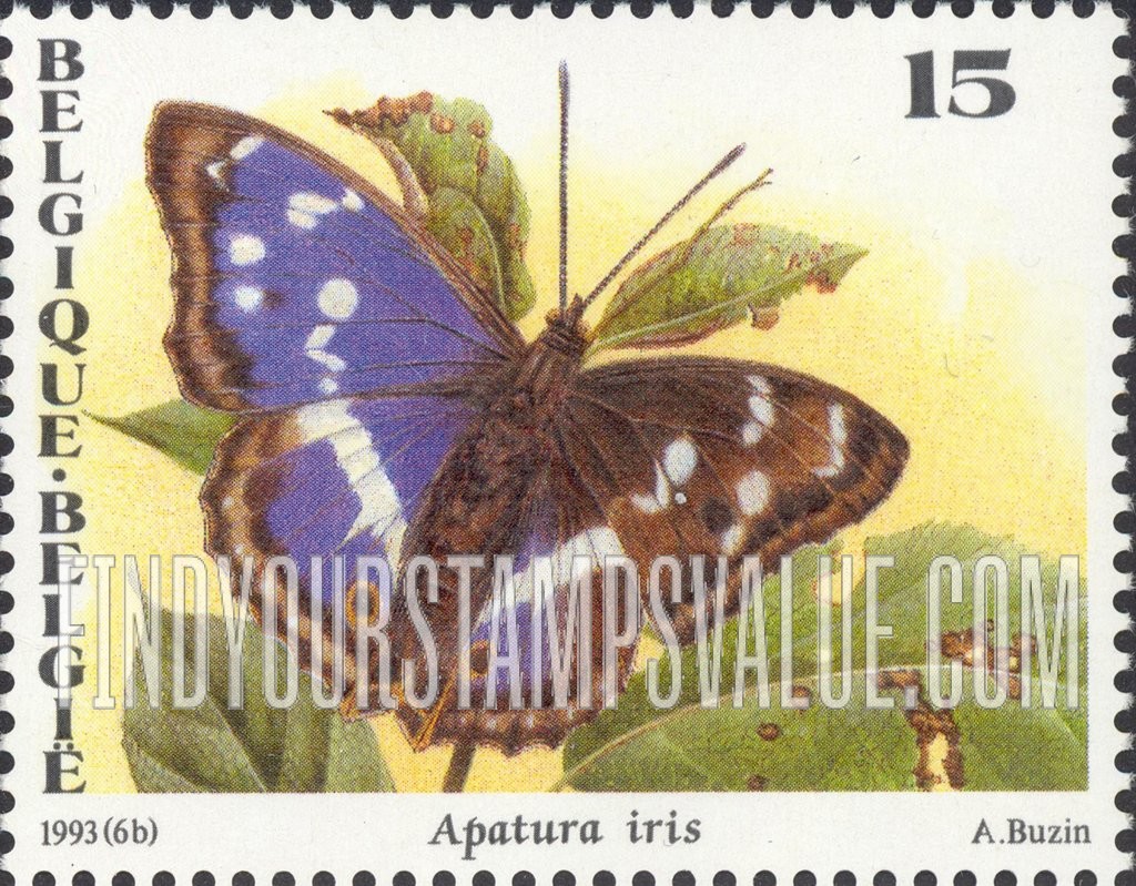 FindYourStampsValue: Butterflies: Apatura iris