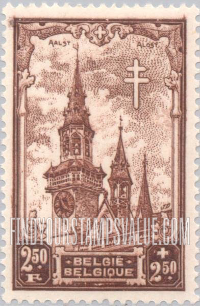 FindYourStampsValue: Semi-Postal: Alost