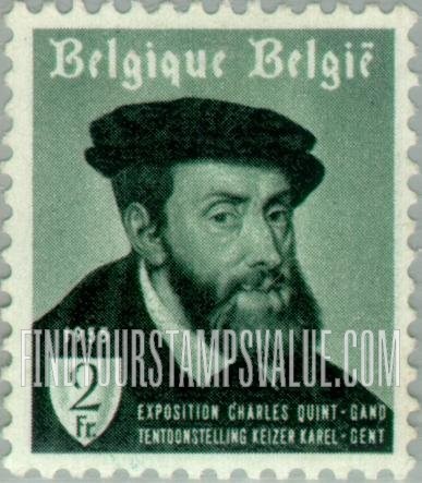 FindYourStampsValue: Charles V, by Titian