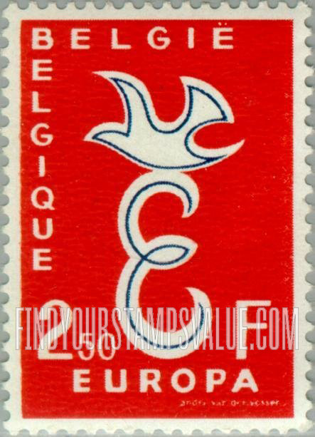 FindYourStampsValue: Europa, 1958