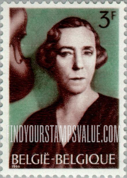 FindYourStampsValue: Semi-Postal: Queen Elisabeth