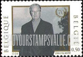 FindYourStampsValue: King Albert II, 70th Birthday