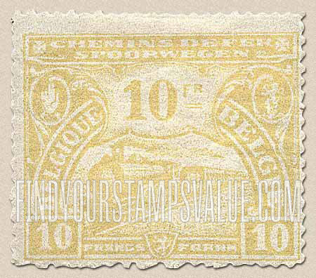 FindYourStampsValue: Parcel Post and Railway: Locomotive